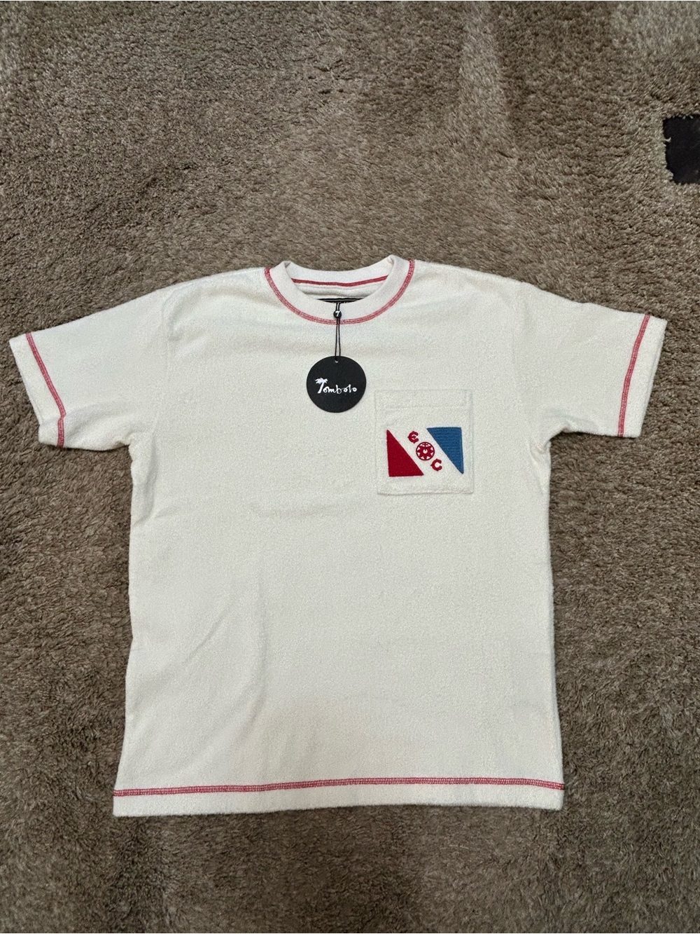 Tombolo x Explorers Club Terry Tee - Size S - NWT